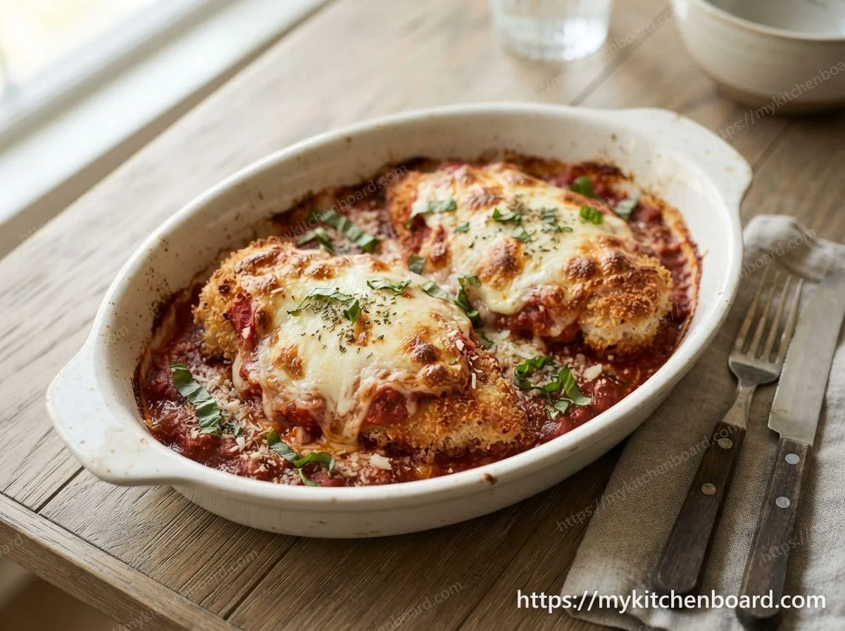 Pollo a la parmesana