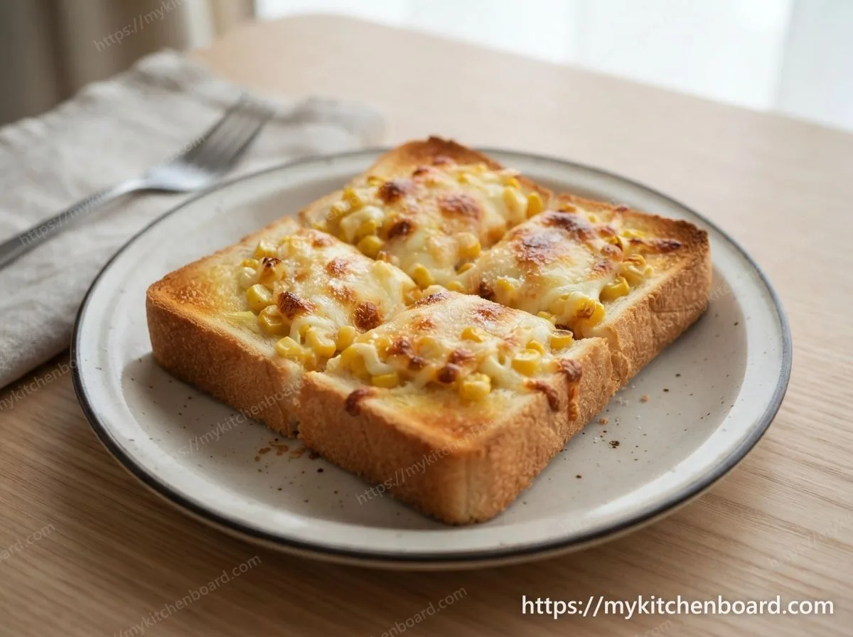 Mais-Käse-Toast