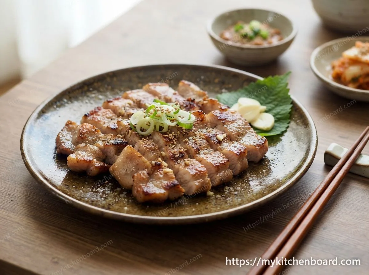 香煎猪梅肉