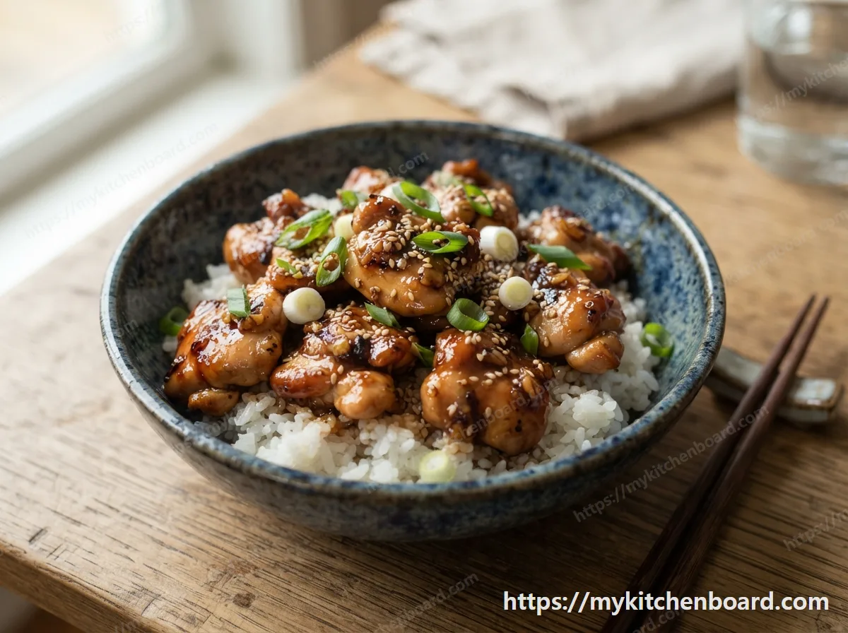 Honey Garlic Chicken