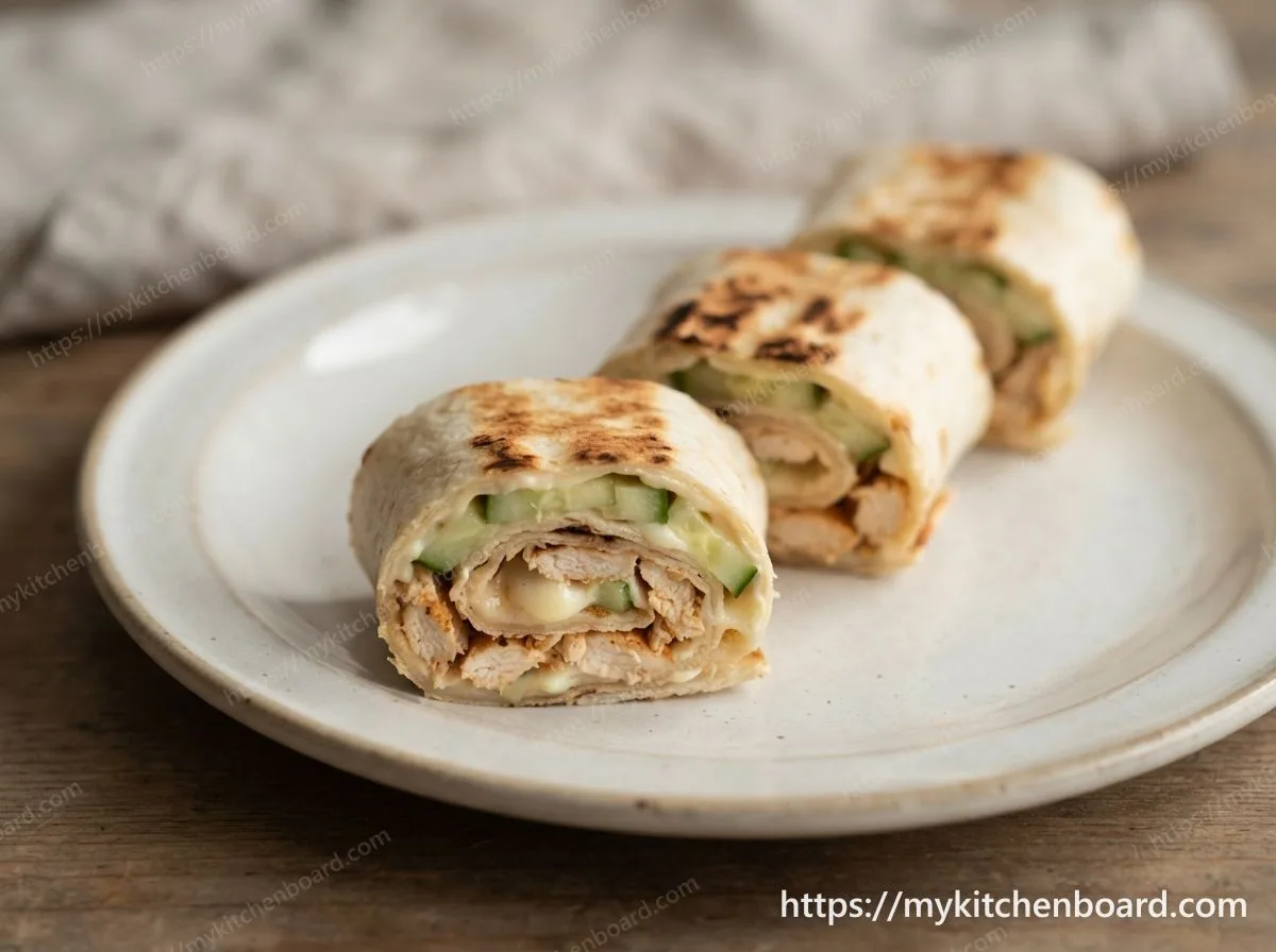 Chicken Cheese Tortilla Roll