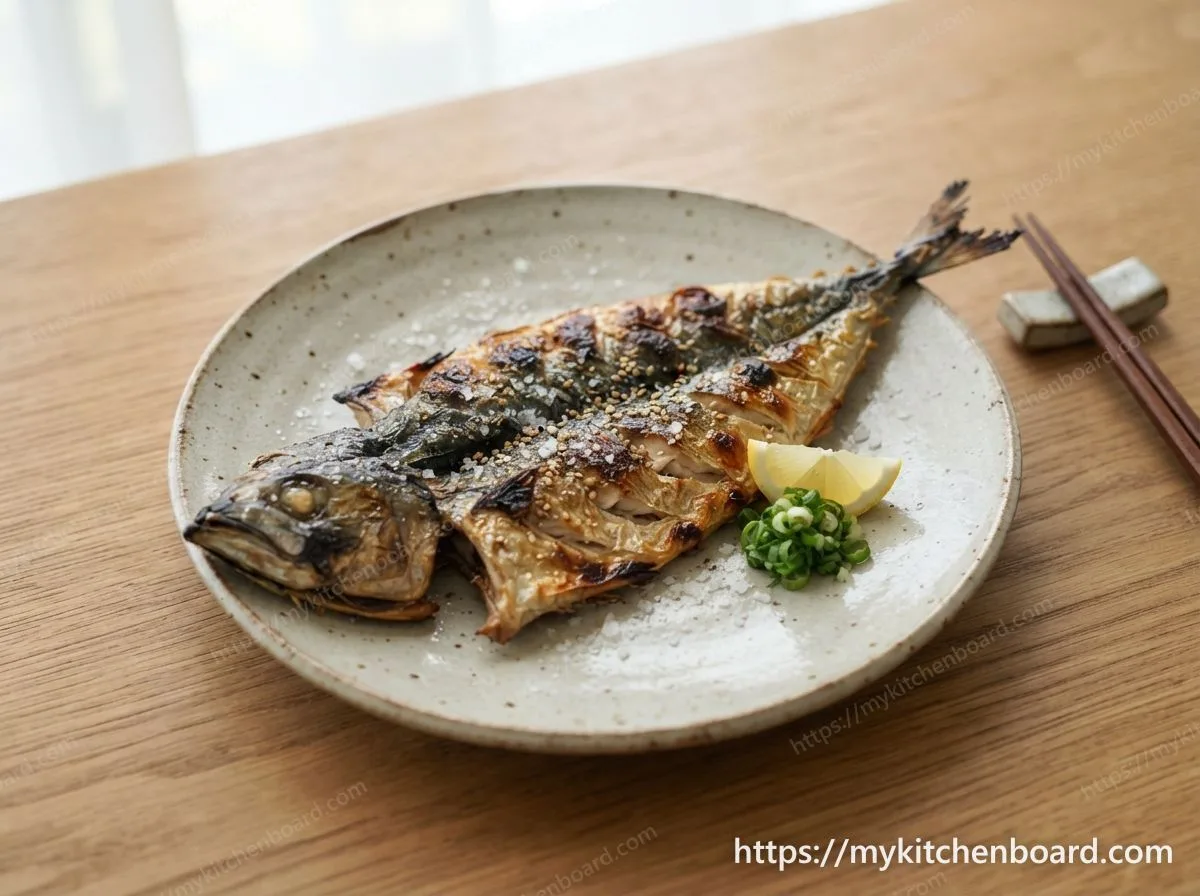 Pan-Seared Okhotka Mackerel