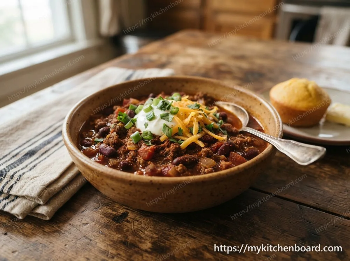 클래식 비프 칠리